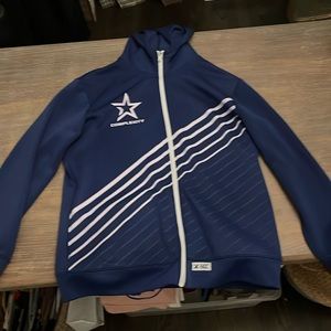 complexity blue zip up jacket